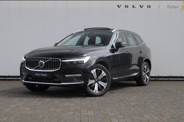 Volvo XC60 350PK Automaat T6 AWD Plus Bright / Navigatie / Elektrisch glazen schuif-kanteldak / Leren bekleding / Elektrisch verstelbare stoelen met geheugen / Stuur & Stoelverwarming / Achteruitrijcamera / Elektrische achterklep / Cruise control