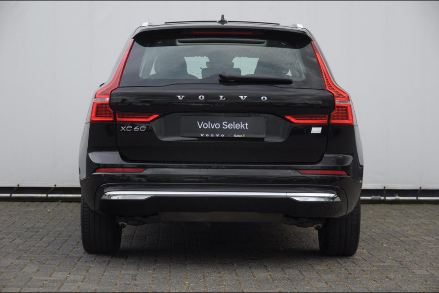 Volvo XC60 350PK Automaat T6 AWD Plus Bright / Navigatie / Elektrisch glazen schuif-kanteldak / Leren bekleding / Elektrisch verstelbare stoelen met geheugen / Stuur & Stoelverwarming / Achteruitrijcamera / Elektrische achterklep / Cruise control
