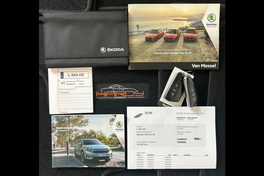 Škoda ENYAQ iV 60 First Edition 91% SOH Warmtepomp Rijklaarprijs