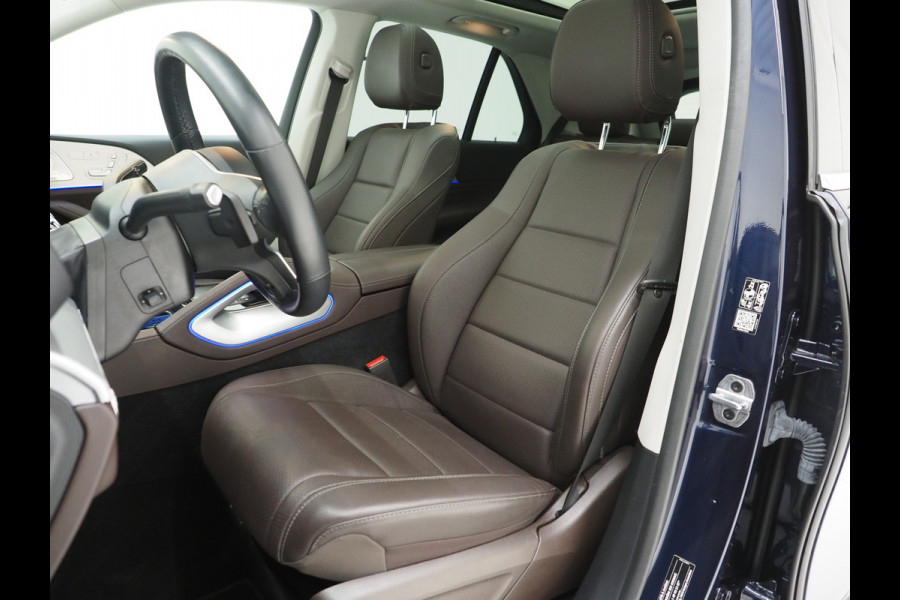 Mercedes-Benz GLE 350 e 4MATIC Premium Plus | Panoramadak | Leder | Treeplanken | Burmester | 360 | Sfeerlicht | Keyless | Memory