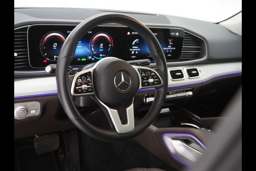 Mercedes-Benz GLE 350 e 4MATIC Premium Plus | Panoramadak | Leder | Treeplanken | Burmester | 360 | Sfeerlicht | Keyless | Memory