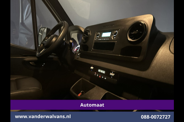 Mercedes-Benz Sprinter 317 CDI 170pk 9G-Tronic Automaat Bakwagen 21m3 KUUB Hoog Laadklep Zijdeur Euro6 Airco | Leder | Lat om Lat betimmering Bijrijdersbank