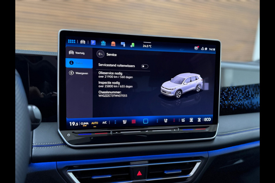 Volkswagen Tiguan 1.5 eTSI R-Line Black|272pk| IQ.Light HD| Pano |H&K | ACC | Side Assist | Trekhaak | DCC Pro | Garantie tot 2030