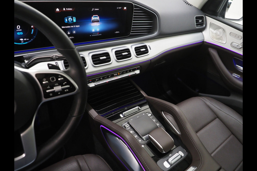 Mercedes-Benz GLE 350 e 4MATIC Premium Plus | Panoramadak | Leder | Treeplanken | Burmester | 360 | Sfeerlicht | Keyless | Memory