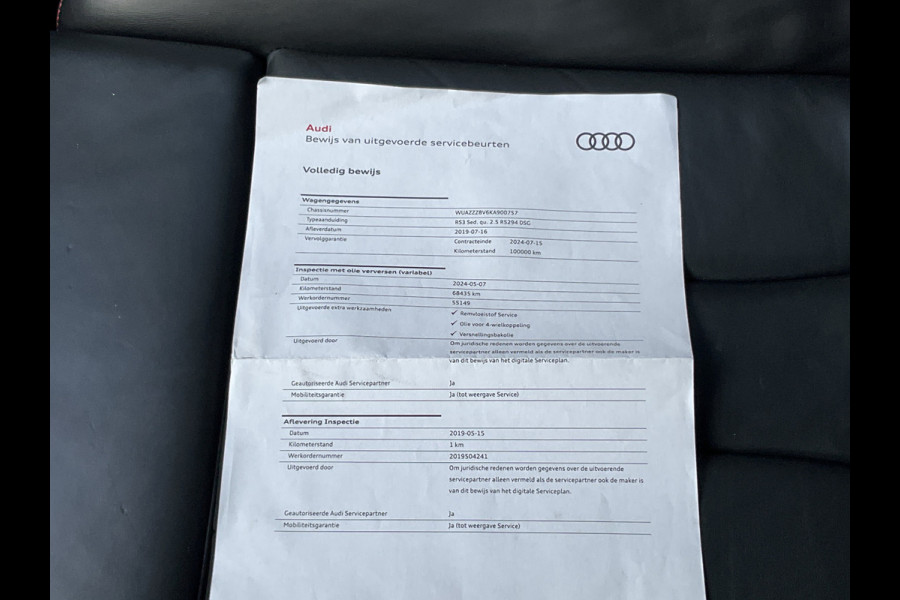 Audi RS 3 Limousine 2.5 TFSI Quattro B&O Schaalstoel Adapt.Cruise