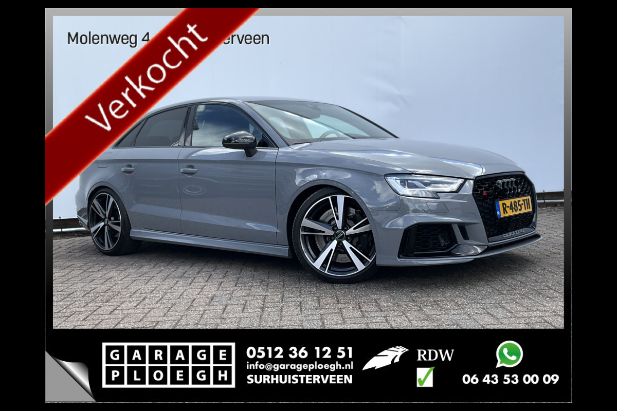 Audi RS 3 Limousine 2.5 TFSI Quattro B&O Schaalstoel Adapt.Cruise