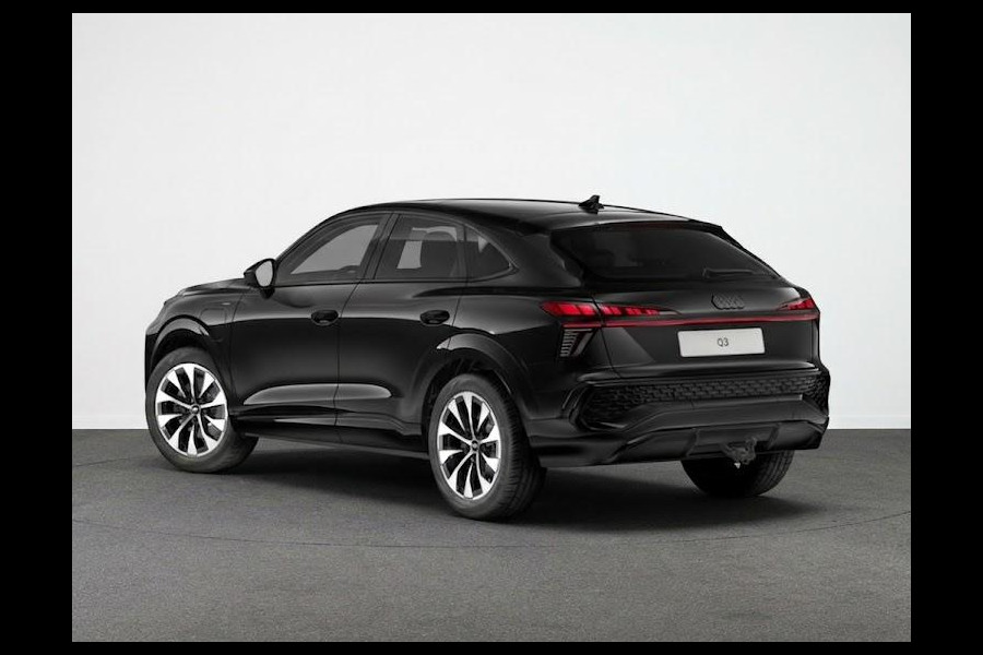 Audi Q3 Sportback S edition e-hybrid 272 pk | Techniekpakket plus | Panorama-glasdak | Optiekpakket zwart-glanzend | Trekhaak mech |