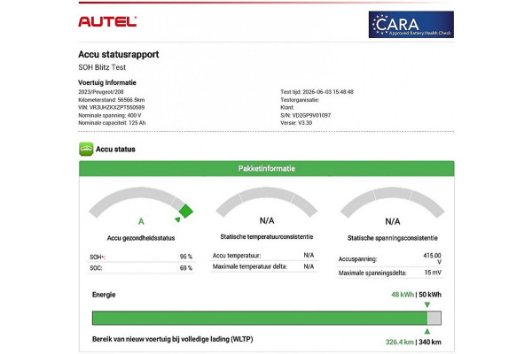 Peugeot e-208 BWJ 2023 | SOH 96% EV 136PK Ac Pack 50 kWh | NAVI | CLIMA | CARPLAY | LICHTMETAAL | PDC | CRUISE |
