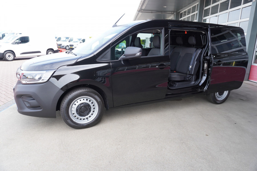 Renault Kangoo E-Tech Advance L2 44 kWh Automaat Opklapbare Dubbelcabine nr.V091 | 120PK | Climate | Cruise | Apple CP-Android | Schuifdeur L+R