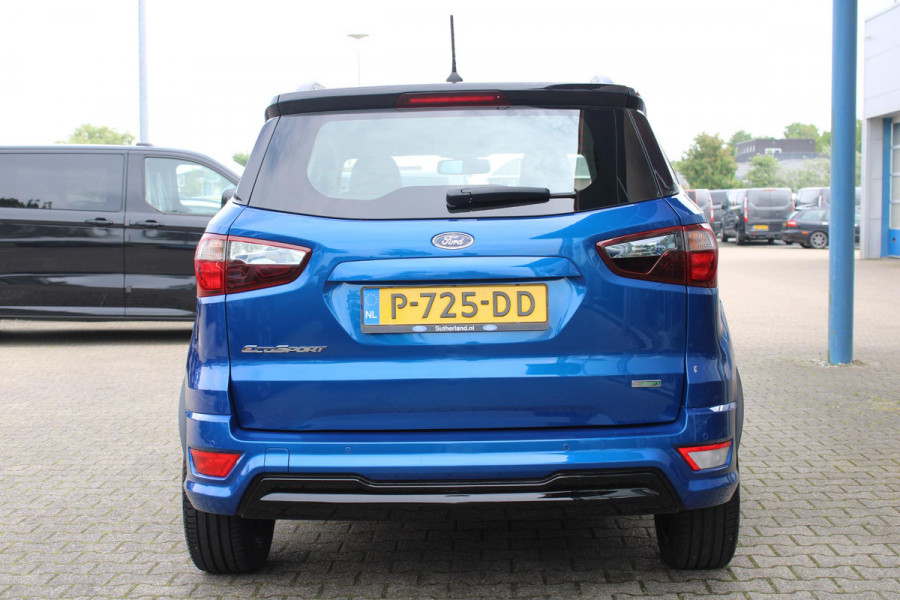 Ford EcoSport 1.0 EcoBoost ST-Line Black | Cruise Control | Navigatie | Parkeersensoren | Lichtmetalen Velgen | Zwart Dak |