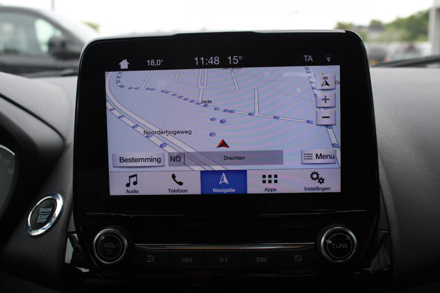 Ford EcoSport 1.0 EcoBoost ST-Line Black | Cruise Control | Navigatie | Parkeersensoren | Lichtmetalen Velgen | Zwart Dak |
