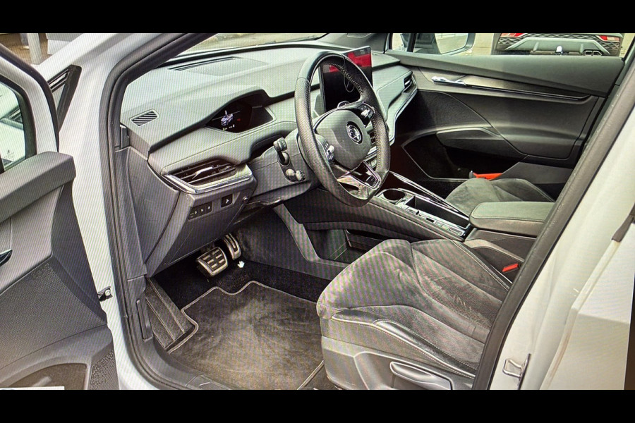 Škoda ENYAQ iV BWJ 2022 | 60 Sportline SOH 91,72% | SPORTSTOELEN | LEER/ALCANTARA | CARPLAY | CAMERA A | CLIMA |