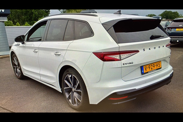 Škoda ENYAQ iV BWJ 2022 | 60 Sportline SOH 91,72% | SPORTSTOELEN | LEER/ALCANTARA | CARPLAY | CAMERA A | CLIMA |