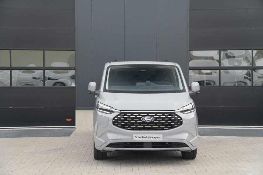 Ford Tourneo Custom 340 2.5 PHEV L2H1 Titanium X 232pk | ACC | Pano | B&O | Elek. schuifdeuren | 360 camera | Elek-Trekhaak | Prijs excl. BTW