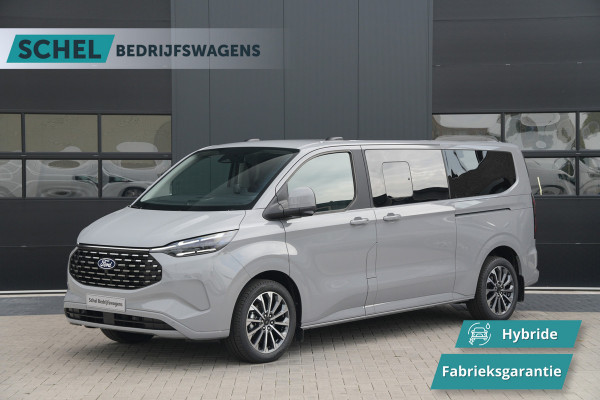 Ford Tourneo Custom 340 2.5 PHEV L2H1 Titanium X 232pk | ACC | Pano | B&O | Elek. schuifdeuren | 360 camera | Elek-Trekhaak | Prijs excl. BTW