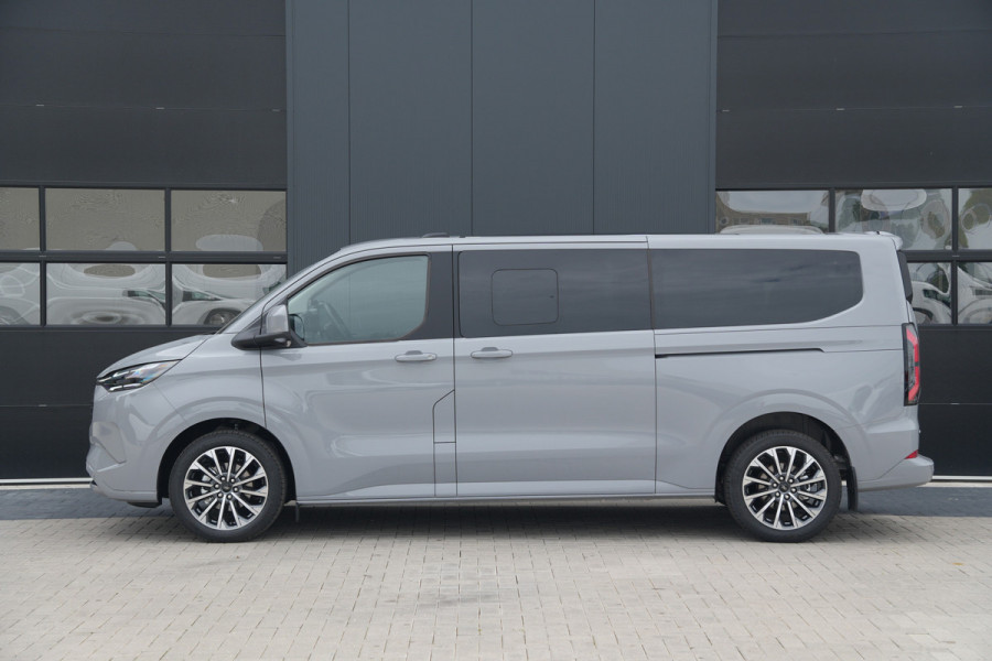 Ford Tourneo Custom 340 2.5 PHEV L2H1 Titanium X 232pk | ACC | Pano | B&O | Elek. schuifdeuren | 360 camera | Elek-Trekhaak | Prijs excl. BTW