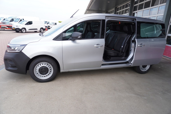 Renault Kangoo E-Tech Advance L2 44 kWh Automaat Opklapbare Dubbelcabine nr.V095 | 120PK | Climate | Navi | Cruise | Schuifdeur L + R