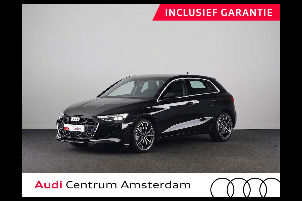 Audi A3 Sportback 40 TFSI e Advanced edition 204 pk S-tronic | Privé lease vanaf 655,- per maand | Verlengde garantie | Navigatie | Parkeersensoren (Park assist) | Achteruitrijcamera | Adaptieve cruise control | Stoelverwarming |