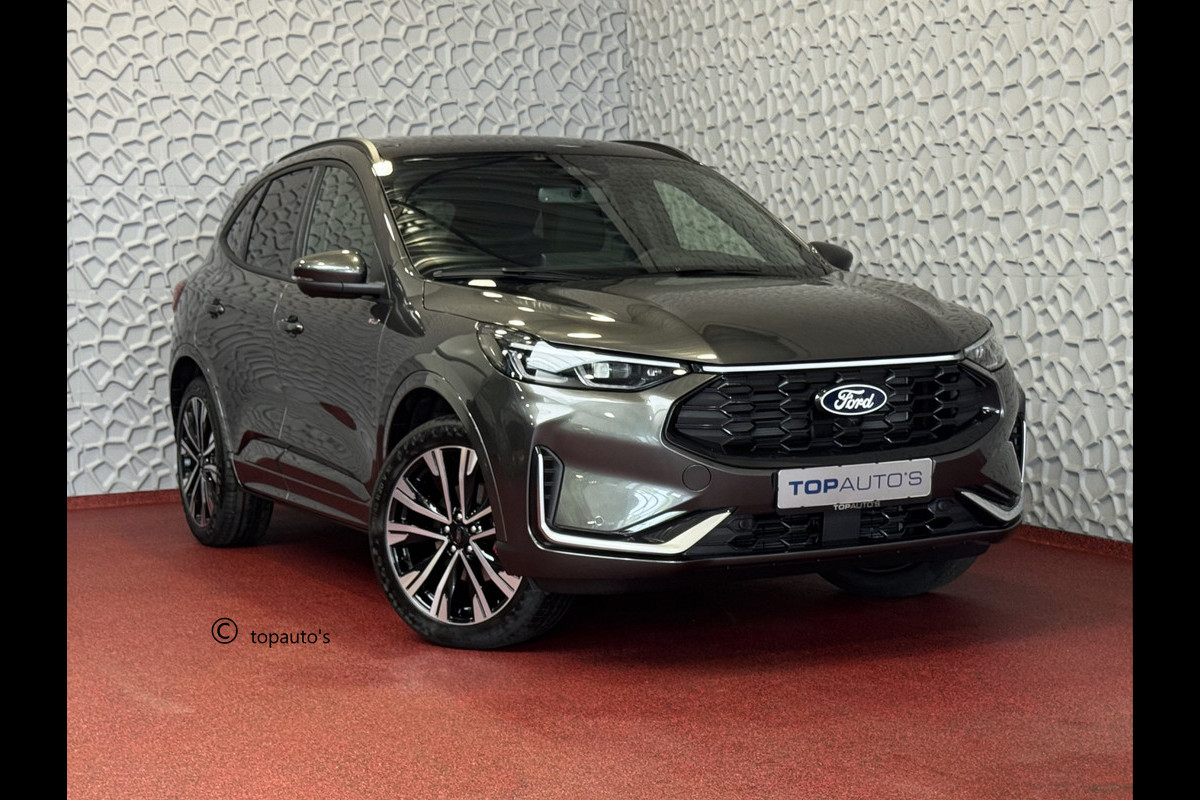 Ford Kuga 2.5 PHEV 243 PK ST-LINE X 20''LMV ELEK.STOEL 2026 PANA B&O TREKHAAKSTOEL/STUUR/RUIT VERW. 360.CAM ✅ Ford Wijchen / Al 30 Jaar verkoop van Ford  In Nederland / Wij leveren Nieuwe en Bijna nieuwe Ford's / Zowel : ST-Line X / St-Line / Titanium / Sound Edtioion / Active / Graphite Tech Editi