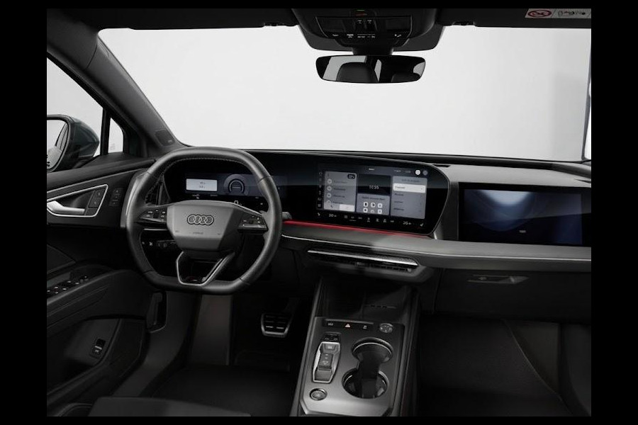 Audi Q4 Sportback e-tron S-edition Quattro 82 KWh 340 pk | Techniekpakket Pro | Glazen panoramadak | elektrische stoelen |  head-up display |