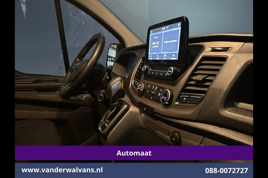 Ford Transit Custom 2.0 TDCI 131pk Automaat L2H1 Euro6 Airco | LED | Apple Carplay | Cruisecontrol Android Auto, Verwarmde Voorruit, Parkeersensoren, Bijrijdersbank