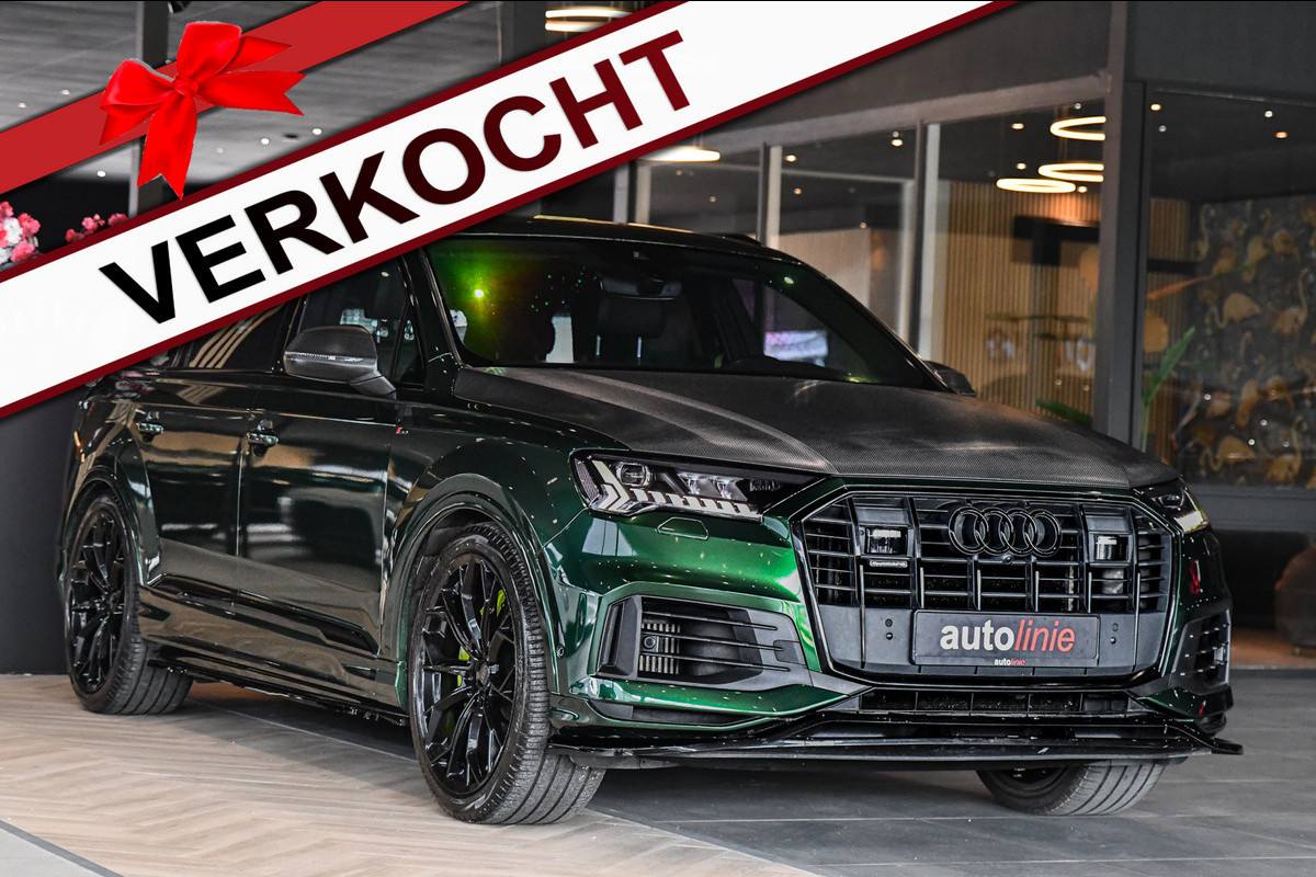 Audi Q7 55 TFSI e quattro S-Line, SQ7 look, Sterrenhemel, B&O, Memory, Pano!