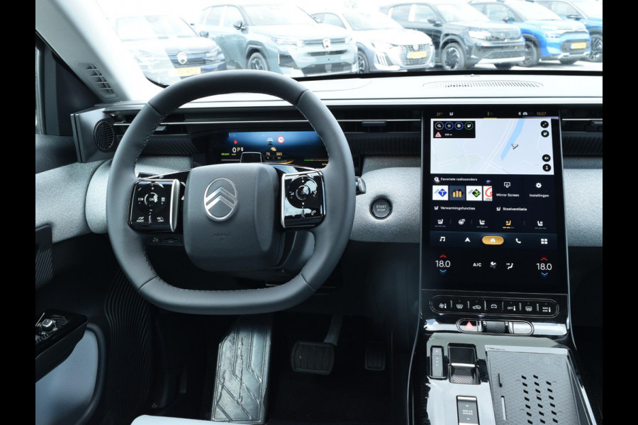 Citroën C5 Aircross Business Comfort Range 73 kWh | 520 KM WLTP | PANORAMISCH SCHUIF-KANTELDAK | AMBIANCE HYPE GREY | WARMTEPOMP | PACK TECHNO |