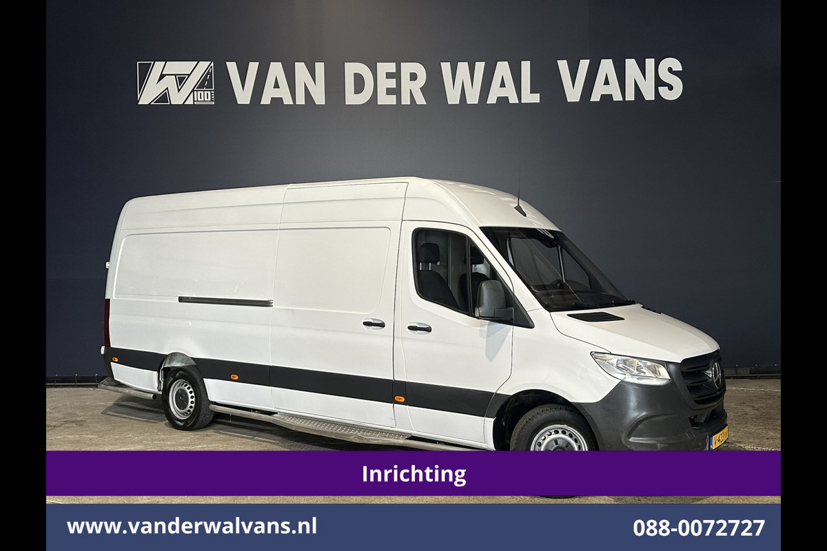 Mercedes-Benz Sprinter 311 CDI Automaat L3H2 *PostNL inrichting* Euro6 Airco | Camera | Schappen Doorloopdeur, 270 Gr. achterdeuren, Sidebars