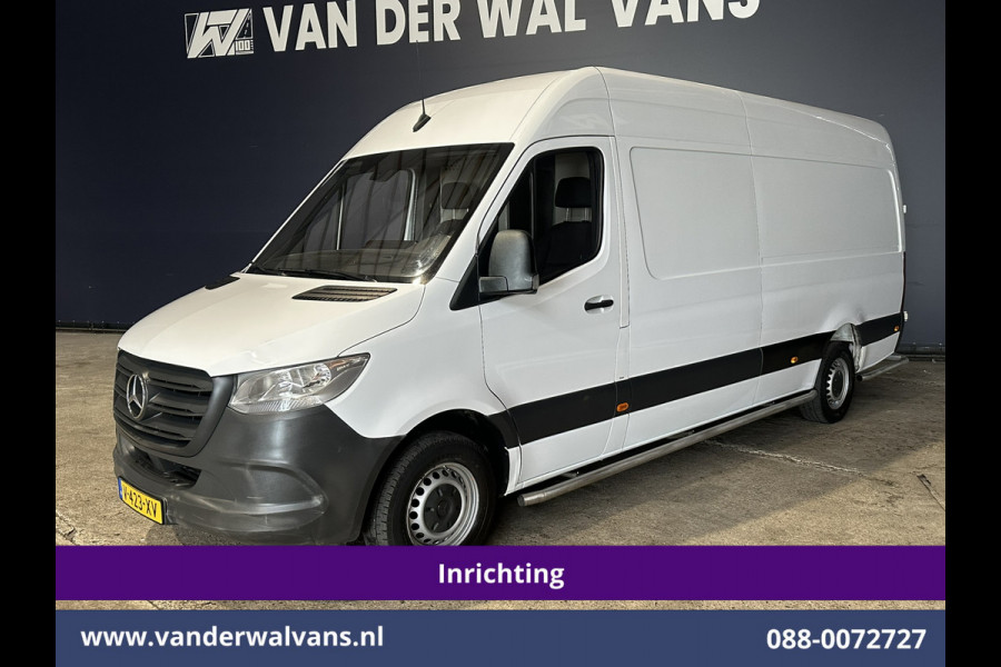 Mercedes-Benz Sprinter 311 CDI Automaat L3H2 *PostNL inrichting* Euro6 Airco | Camera | Schappen Doorloopdeur, 270 Gr. achterdeuren, Sidebars