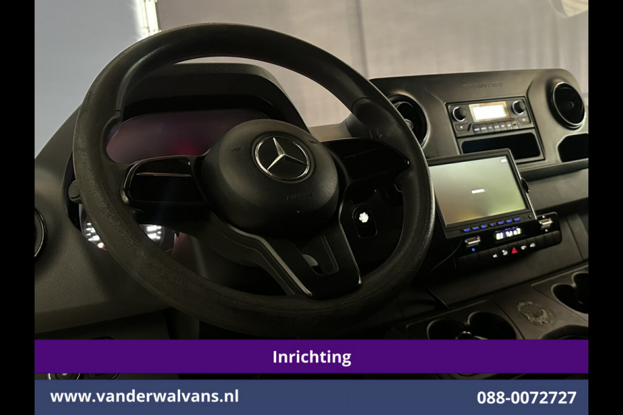 Mercedes-Benz Sprinter 311 CDI Automaat L3H2 *PostNL inrichting* Euro6 Airco | Camera | Schappen Doorloopdeur, 270 Gr. achterdeuren, Sidebars