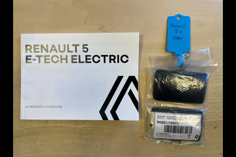 Renault 5 Comfort Range Evolution 52 kWh|410KM WLTP|GROTE ACCU|NIEUW|WINTERPACK|CARPLAY|ANDROID|BI-DIRECTIONEEL|STOELVERW|PDC|BTW|
