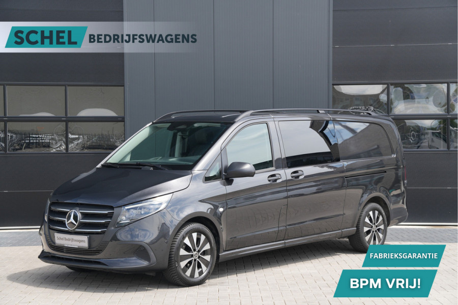 Mercedes-Benz Vito 119 CDI L3 Pro DC 190pk - 2x Schuif - Trekhaak - Stoelverwarming - Multibeam LED - Camera - Navi - Rijklaar