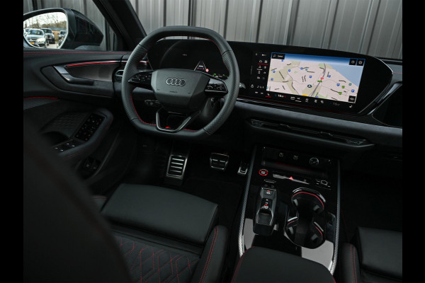 Audi A5 Avant 2.0 e-hybrid quattro S edition Competition | Nimbus grey | 367pk | S-Seats | Panoramadak | B&O Sound | Head-Up | 360 Camera | Adaptive Cruise | Trekhaak | Passagiers display |