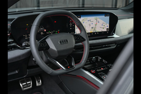 Audi A5 Avant 2.0 e-hybrid quattro S edition Competition | Nimbus grey | 367pk | S-Seats | Panoramadak | B&O Sound | Head-Up | 360 Camera | Adaptive Cruise | Trekhaak | Passagiers display |