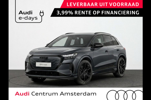 Audi Q4 e-tron S edition competition 82 KWh 286 pk | Optiekpakket zwart-glanzend | Privacy glas | Trekhaak |