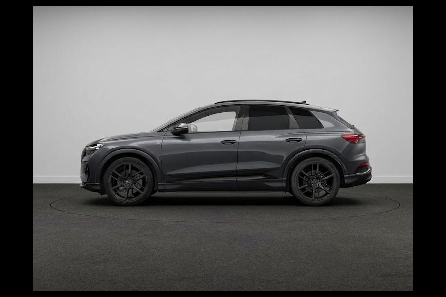 Audi Q4 e-tron S edition Quattro 82KWh 340 pk | Techniekpakket Pro | elektrische stoelen | Glazen panoramadak | head-up display  |