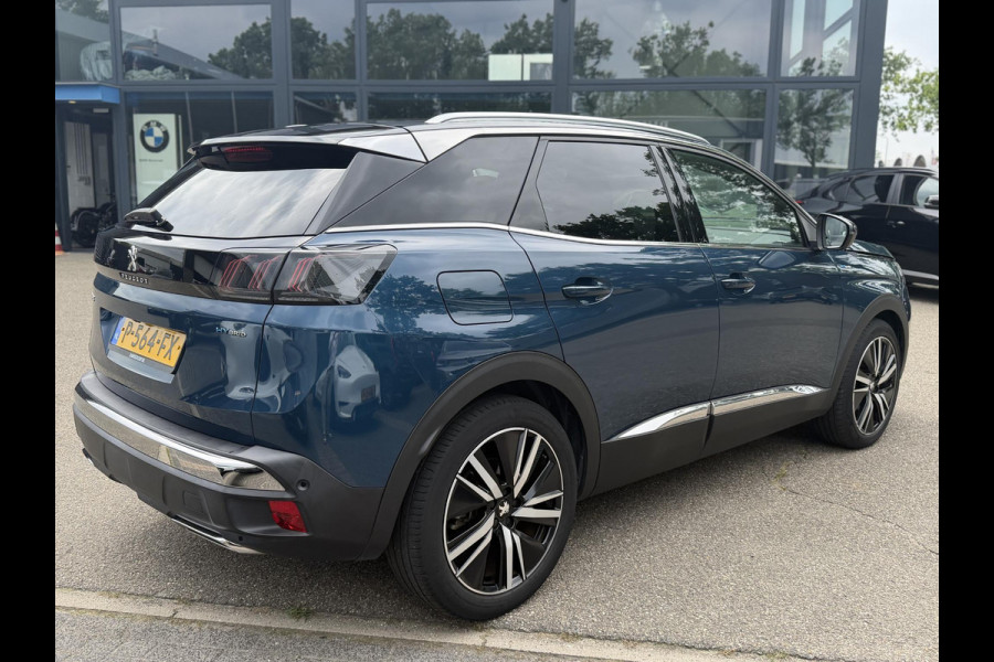 Peugeot 3008 1.6 HYbrid 225 GT Pack Business VAN € 25.900,- VOOR € 23.440,- | UW WK-VOORDEEL: € 2.460,- | ORIGINEEL NL AUTO | ELEKTRISCHE ACHTERKLEP | STOELVERWARMING | KEYLESS START & GO | CAMERA | DODEHOEKDETECTIE | PEUGEOT DEALER ONDERHOUDEN