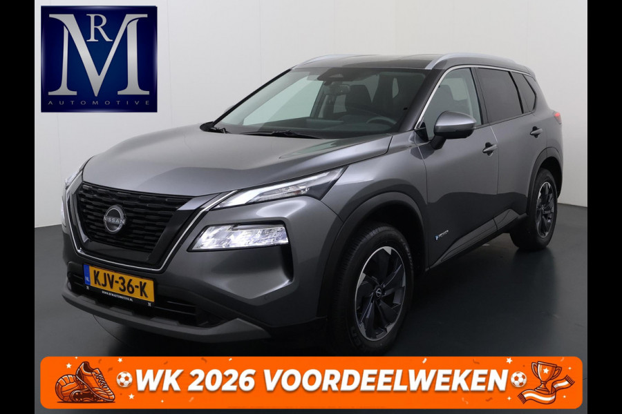 Nissan X-Trail 1.5 e-4orce N-Connecta Family Pack VAN: 44.900,- VOOR: 41.877,- UW WKVOORDEEL: 3.023,- | VOLLEDIGE FABRIEKS GARANTIE TOT 03-2028 | VOOR & ACHTERSTOELEN VERWARMD | STUURWIEL VERWARMD | 7 PERSOONS! | KEYLESS | DODE HOEK | 360 CAMERA | APPLECARPLAY | ADAP. CRUISE |