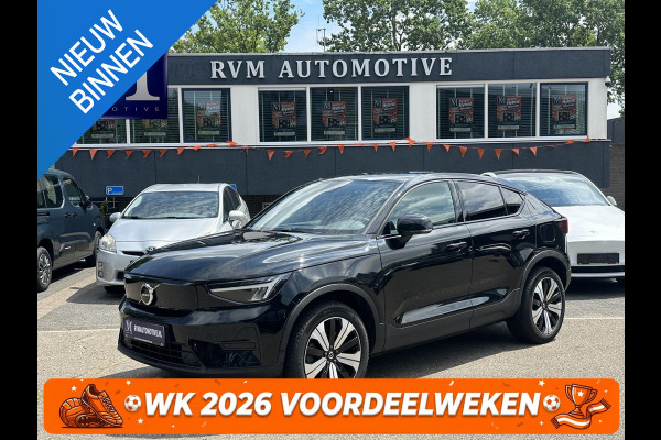 Volvo C40 Recharge Core 69 kWh SOH 91% | CLIMATE PACK | 3 FASE | ACHTERUIT RIJ CAMERA | ELEK. ACHTERKLEP | CRUISE CONTROL | PANO | 12 MND BOVAG GARANTIE | KEYLESS | DODE HOEK |