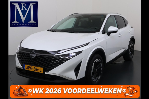 Nissan QASHQAI 1.3 MHEV Xtronic N-Connecta VAN: 34.900,- VOOR: 30.877,- UW WKVOORDEEL: 4.023,- | ONDERHOUD GEHAD BIJ DE DEALER | DIRECT LEVERBAAR | FABRIEKSGARANTIE | PANORAMADAK | VOORRUITVERWARMING | STOEL- & STUURVERWARMING | 360° CAMERA | DODEHOEKDETECTIE | HEAD-UP DISPLAY | ELEKTRISCHE ACHTERKLEP