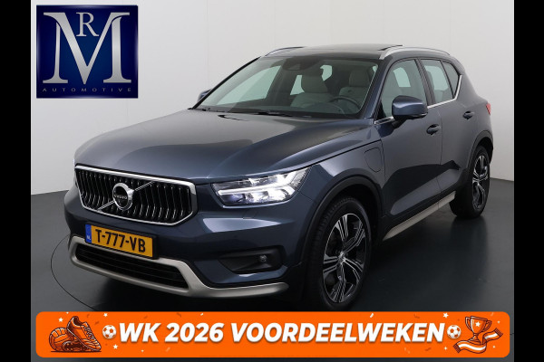 Volvo XC40 1.5 T5 Recharge Inscription VAN: 27.900,- VOOR: 25.877,- UW WKVOORDEEL: 2.023,- | AUTOMAAT | TREKHAAK | PANORAMADAK | LEDER| DEALER ONDERHOUDEN| HARMAN KARDON| DODE HOEK SENSOR| 360 CAMERA|