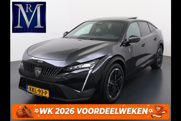 Peugeot e-408 GT 58 kWh VAN: 42.900,- VOOR: 37.877,- UW WKVOORDEEL: 5.023,- | NIEUWE AUTO 13KM!| FULL OPTION| PANO| FOCAL AUDIO| 360 CAMERA| ELEKTRISCHE ACHTERKLEP| ELEK. STOELEN| STOEL + STUURVERWARMING MET MASSAGE|