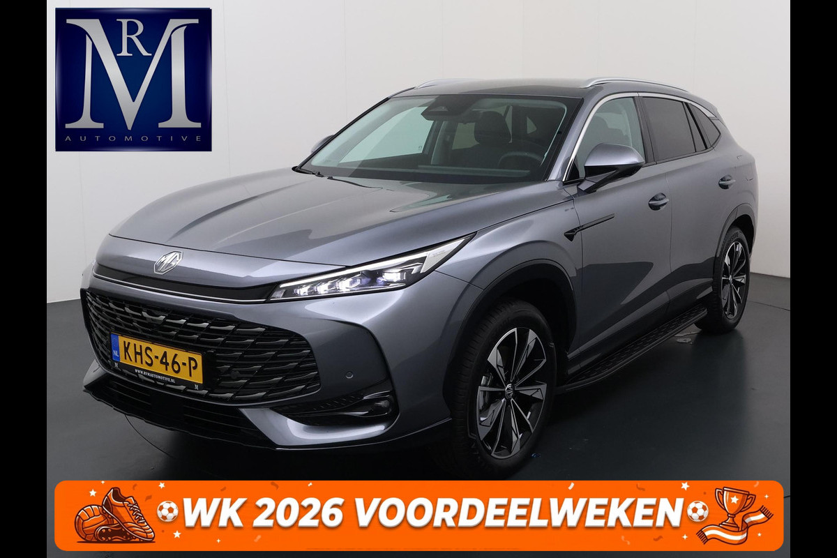 MG HS 1.5 TGDI Luxury PHEV VAN: 39.900,- VOOR: 34.440,- UW WKVOORDEEL: 5.460,- | PLUG-IN HYBRIDE | 272PK NIEUWE AUTO | >1.000 KM TOTAAL BEREIK | 1E REGISTRATIE 03-2026 | 360° CAMERA | ELEKTRISCHE ACHTERKLEP | 7 JAAR MG GARANTIE T/M 2033 | APPLE CARPLAY | ANDROID AUTO | STOELVERWARMING | FULL LED | ELEKTRISCHE STOELEN