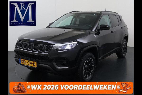 Jeep Compass 4xe 240 Plug-in Hybrid Electric Trailhawk VAN: 31.900,- VOOR: 28.877,- UW WKVOORDEEL: 3.023,- | 1.3 Plug-In Hybrid | 4WD PHEV | ADAPTIVE CRUISE CONTROL | ACHTERUIT RIJ CAMERA | 20.000KM |