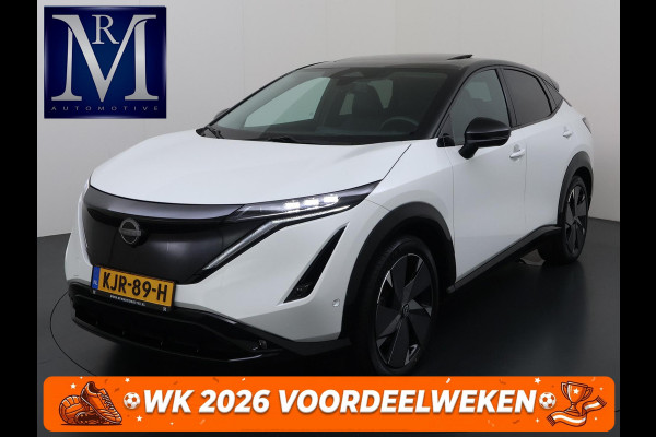 Nissan ARIYA e-4ORCE Evolve 91 kWh VAN: 37.900,- VOOR: 34.440,- UW WKVOORDEEL: 3.460,- | SOH 99% | TOPSTAAT | NISSAN DEALER ONDERHOUDEN | PANODAK |  STOELVERWARMING+ VENTILATIE| BOSE AUDIO| HEAD-UP DISPLAY| AFNEEMBARE TREKHAAK| ELEKTRISCHE ACHTERKLEP| SUPER COMPLEET!|