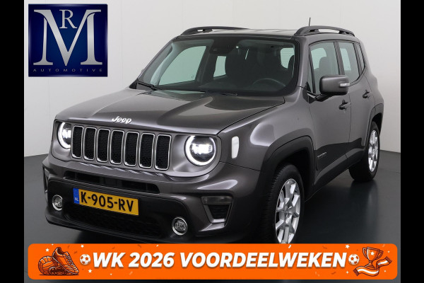 Jeep Renegade 1.0T Limited VAN: 18.900,- VOOR: 16.440,- UW WKVOORDEEL: 2.460,- | AFNEEMBARE TREKHAAK| ADAPTIEVE CRUISE CONTROL| RIJKLAARPRIJS INCL.12 MND BOVAG GARANTIE| FULL LED|