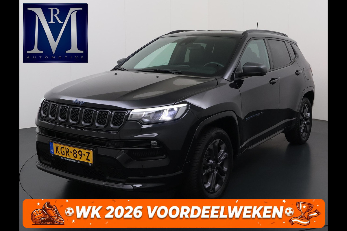 Jeep Compass 1.3 Plug-In Hybrid 80th Anniversary 4WD VAN: 26.900,- VOOR: 22.660,- UW WKVOORDEEL: 4.240,- | PHEV| ACHTERUITRIJCAMERA| ADAPTIVE CRUISE CONTROL| APPLE CAPLAY/ ANDROID AUTO|