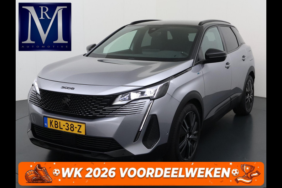 Peugeot 3008 1.6 HYbrid 225 GT VAN: 25.900,- VOOR: 22.877,- UW WKVOORDEEL: 3.023,- |PHEV | BLACK OPTIC| FOCAL AUDIO| STOELVERWARMING| CAMERA VOOR+ ACHTER| ADAPTIVE CRUISE CONTROL| DODE HOEK SENSOR| ELEK. ACHTERKLEP| STANDKACHEL