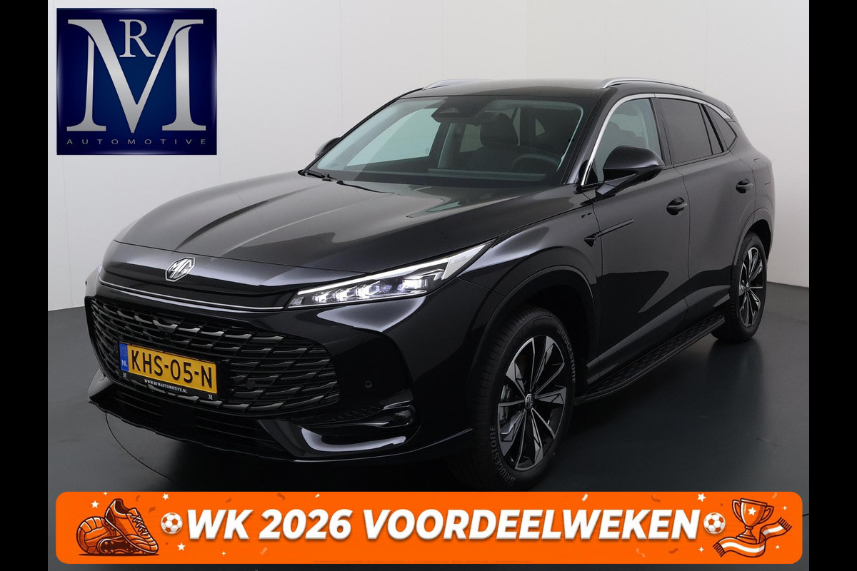 MG Mg Hs 1.5 Luxury PHEV VAN: 39.900,- VOOR: 34.440,- UW WKVOORDEEL: 5.460,- | PLUG-IN HYBRIDE | 272 PK | NIEUWE AUTO | >1.000 KM TOTAAL BEREIK | 1E REGISTRATIE 03-2026 | 360° CAMERA | ELEKTRISCHE ACHTERKLEP | 7 JAAR MG GARANTIE T/M 2033 | APPLE CARPLAY | ANDROID AUTO | STOELVERWARMING | FULL LED | ELEKTRISCHE STOELEN