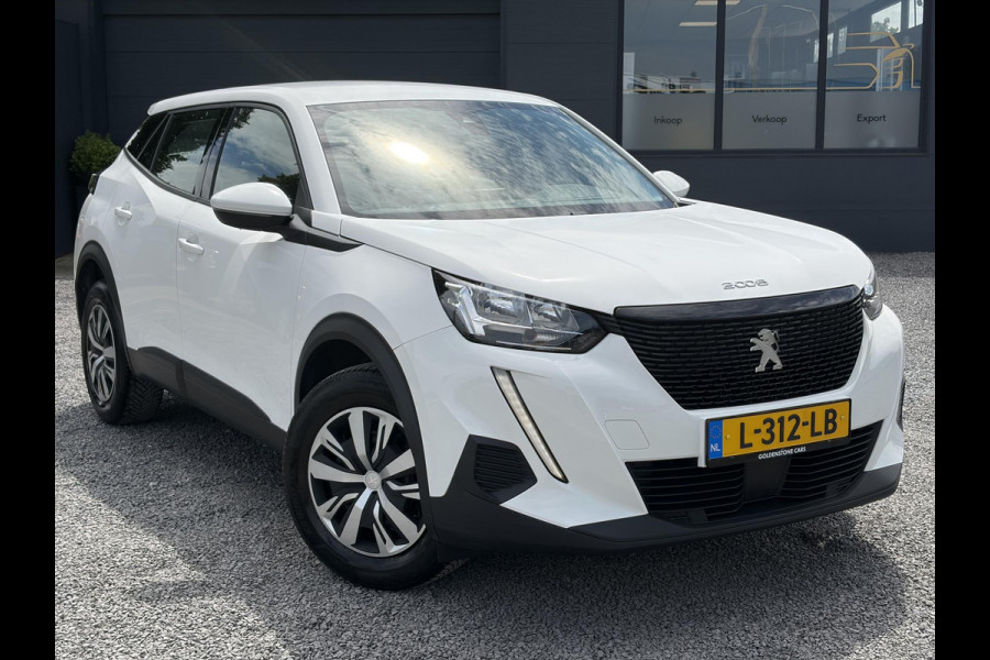 Peugeot 2008 1.2 PureTech Active 1e Eigenaar,D-riem vv in 2026,Carplay,Navi,Clima,Cruise,6 Bak,N.A.P,102Pk,Pdc,Rijstrooksensor,Dealer Onderhouden,Apk tot 03-2027